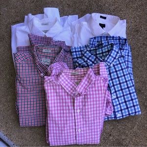 Mens j crew size medium button downs bundle of 5